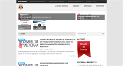 Desktop Screenshot of juntacentral.es